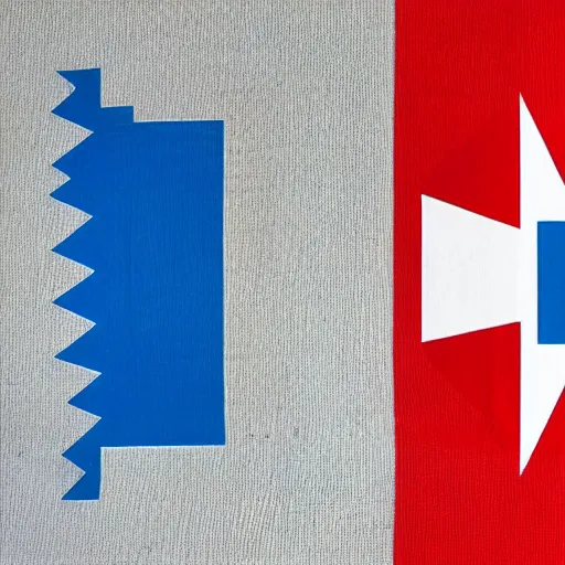 Image similar to a flag for a recursive society