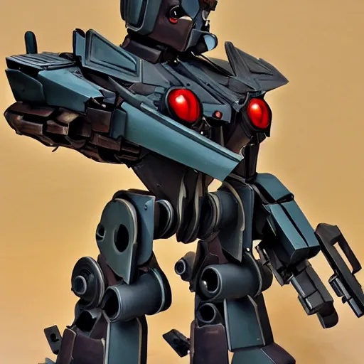 Image similar to sentient mecha m-16