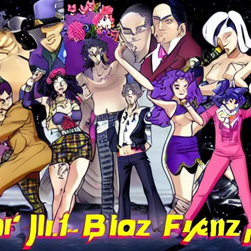 Prompt: jojo bizzare adventure