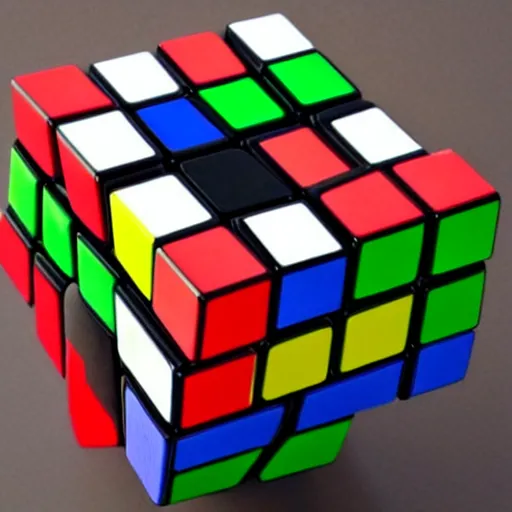 Image similar to rubiks cube blueprints.