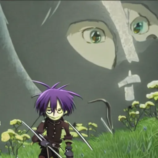 Image similar to edward scissorhands in made in abyss