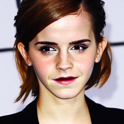 Prompt: Emma Watson hot anime girl