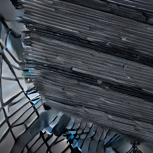 Image similar to dark plastic architecture motherboard structure wall panel, zaha hadid architecture, unreal engine 5 render, keyshot render, octane render in style of artstation trending colors, ultra high detail, ultra realistic, 8k, 16k, style of lee souder artstation, style of noax artstation, style of nanospace artstation, tilt shift,