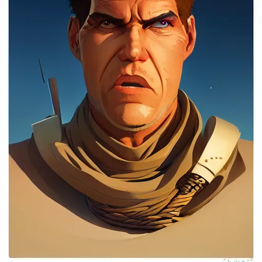 Image similar to face icon stylized minimalist mad max beyond thunderdome, loftis, cory behance hd by jesper ejsing, by rhads, makoto shinkai and lois van baarle, ilya kuvshinov, rossdraws global illumination