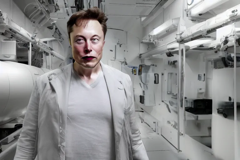 Prompt: scp photo of elon musk as experiment by the scp foundation