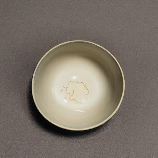 Image similar to photo of kintsugi bowl, high detail, beautiful, 8k,