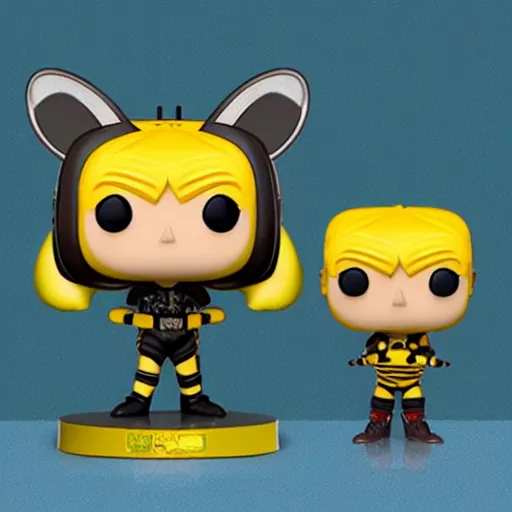 Prompt: bee Funko Pop