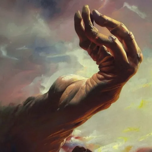 Image similar to ultra realistic portrait painting of a hand coming out of a grave, art by frank frazetta, vintage levi ’ s ad, stormy weather, dark vibes, 4 k, ultra realistic, highly detailed, epic lighting