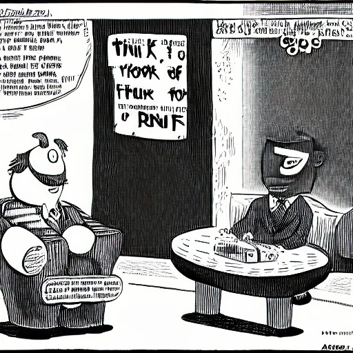 Prompt: new yorker cartoon of the fruit of the loom apple costume mascot man playing video games