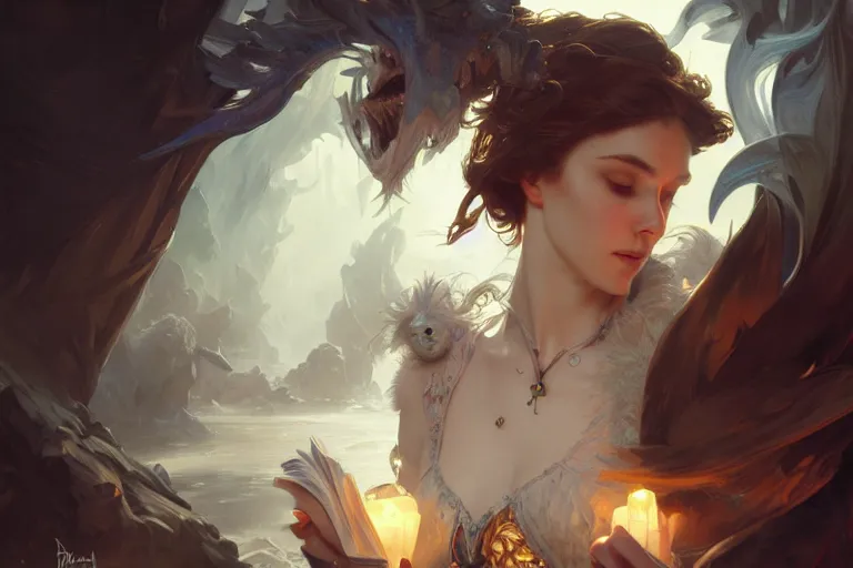 Image similar to photography of edwin henry landseer, deep focus, d & d and mtg, fantasy, intricate, elegant, highly detailed, digital painting, artstation, concept art, matte, sharp focus, illustration, hearthstone, art by artgerm and greg rutkowski and alphonse mucha