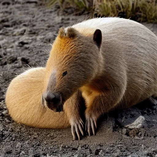 Prompt: capybara for girls