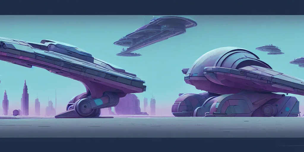 Image similar to hard surface shape form exploration, detailed, artstation, 8 k, sci - fi, pastel colors, props, panel, concept, simon stalenhag, in watercolor gouache detailed paintings, moebius, blueprint, building, modular, speeder, vehicles, pod racer, spaceship