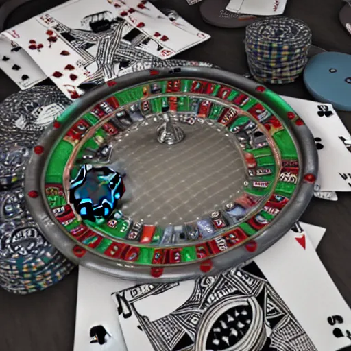 Prompt: 💀 vs 👽 in poker, 4 k hdr photograph, taken by king of photo taking, 3 d render, super detailed, mega detailed, depth of field, blender, maya, rtx on