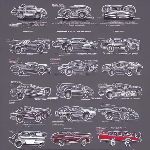 Image similar to Disney's Cars anatomical study