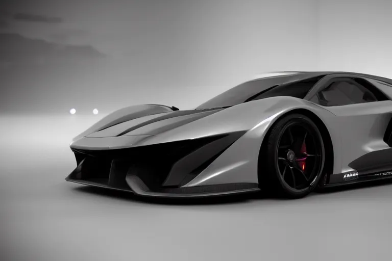 Image similar to photo wallpaper sport car gran turismo 7 forza horizon need for speed fast and furious 5 unreal engine supercar hypercar game concept car octane render, 4 khd 2 0 2 2 3 d cgi rtx style chrome reflexion global illumination ray tracing hdr arstation pixar and disney unreal