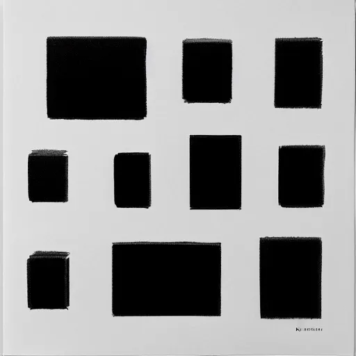 Prompt: filled square of the blackest black ink by karl gerstner, solid color, full frame, 8 k, no border
