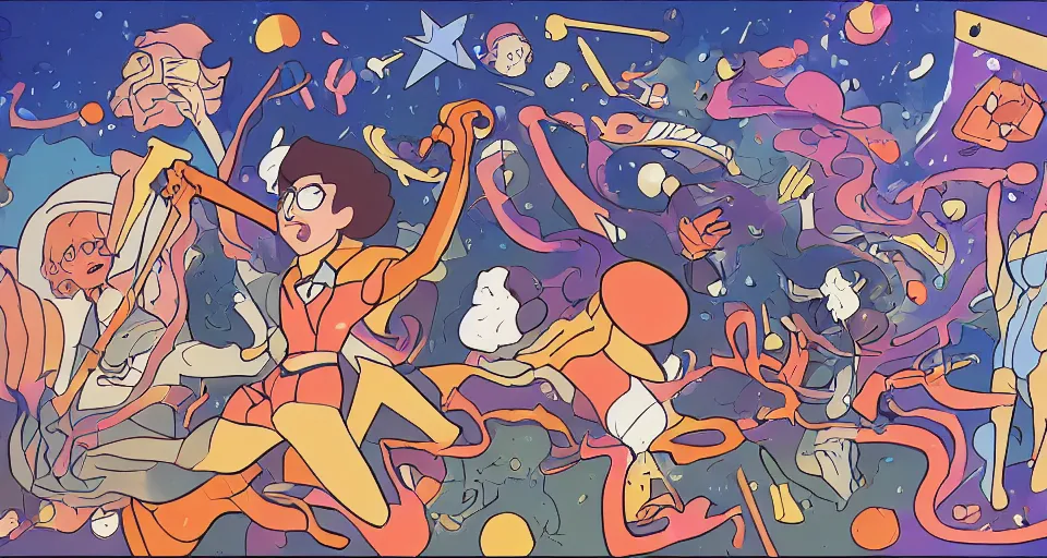 Image similar to the two complementary forces that make up all aspects and phenomena of life, by Rebecca Sugar