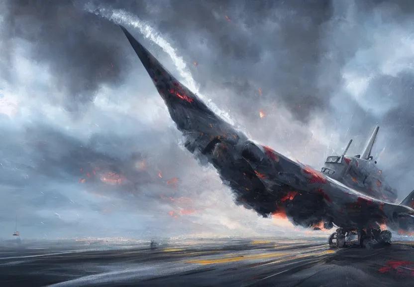 Prompt: cinematic shot, concept art of a class f 5 tornado, oil painting by jama jurabaev, extremely detailed, brush hard, artstation, for aaa game, high quality, brush stroke