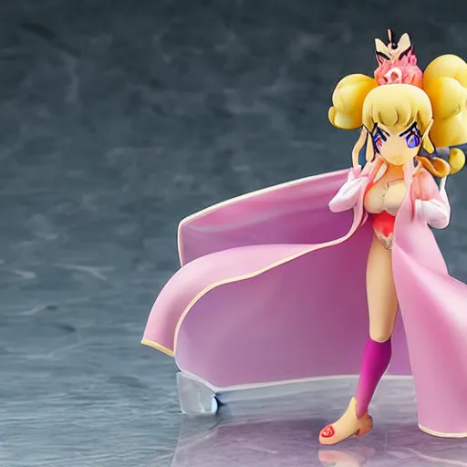 Image similar to princess peach kimono pvc figure by aniplex