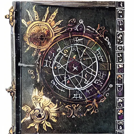 Image similar to a spell book