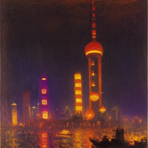 Image similar to Shanghai, night, China, Turner