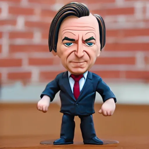 Prompt: better call saul bobble head