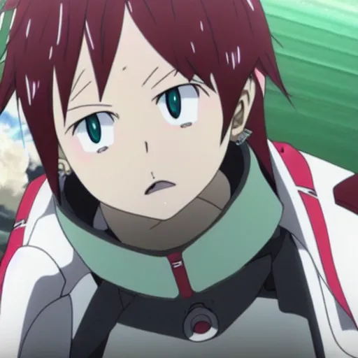 Image similar to still from the anime eureka seven, cinematic