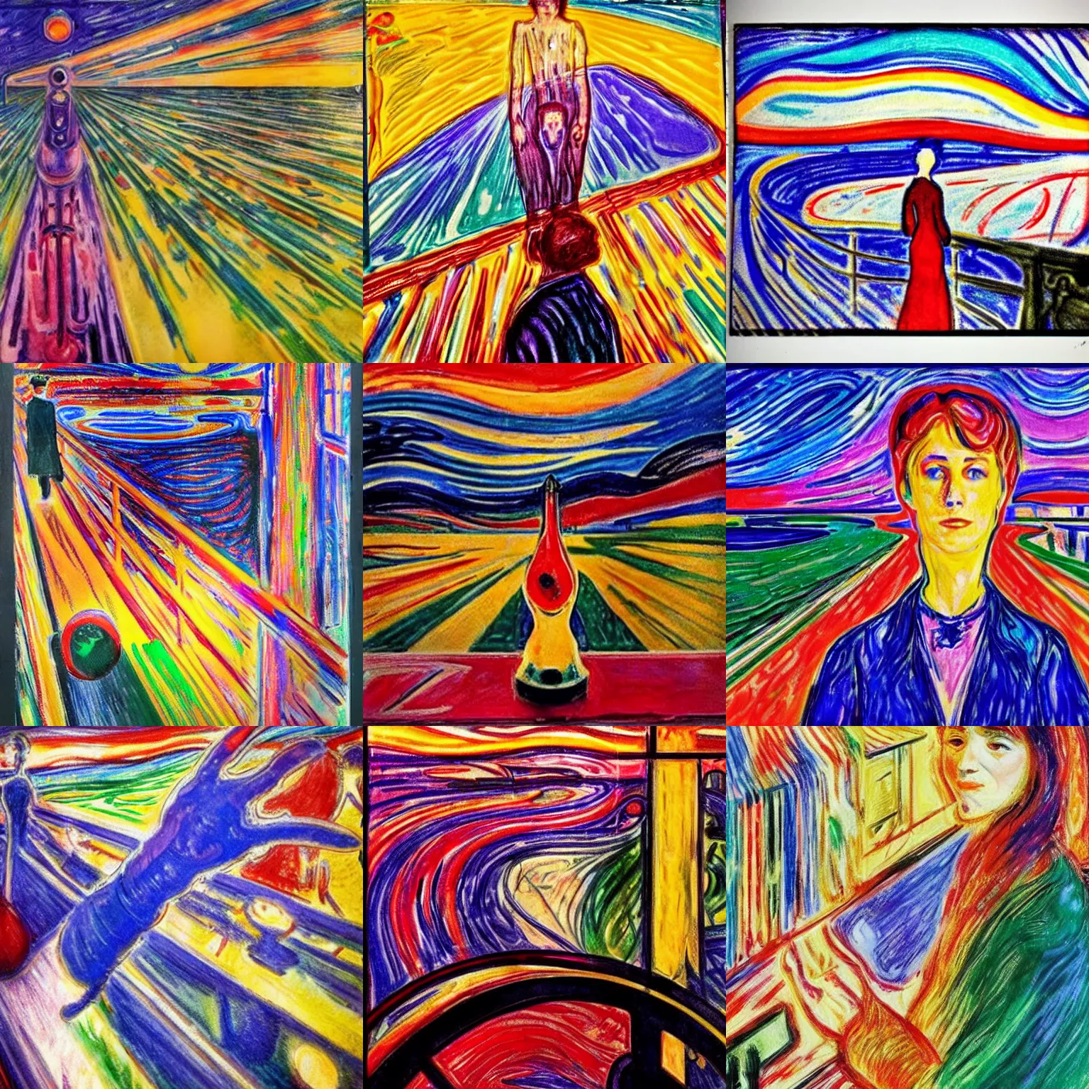 Prompt: a single ticket made out of glass, hyperdetailed, with a lot of colors like in a prism shining through the ticket, trending on artstation, Edvard munch