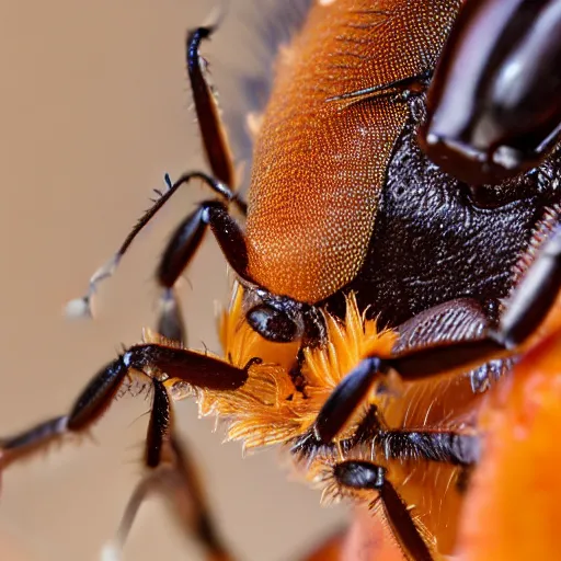 Prompt: camponotus antweb.com face close up t