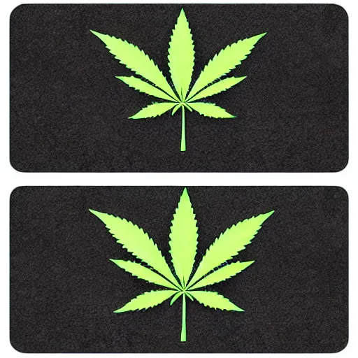 Image similar to marijuana logo. Simple. Relevant. Versatile.