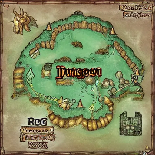 Image similar to rpg dungeon map