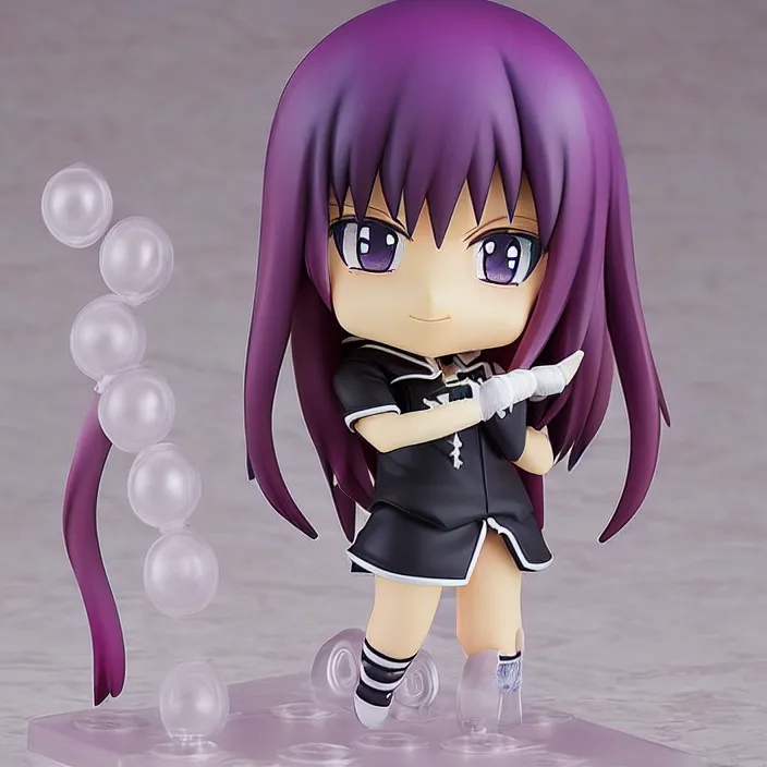 Image similar to stocking anarchy, an anime nendoroid of stocking anarchy, figurine, detailed product photo