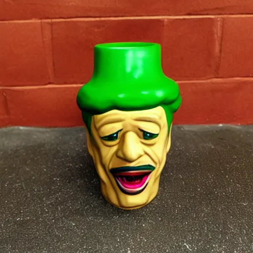 Prompt: eric andre tiki mug