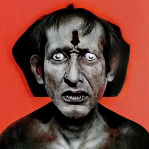 Image similar to expired fuji film photograph portrait still of indian horror film character from tv show from 1 9 6 7, hyperrealism, directed by steven spielberg and satyajit ray