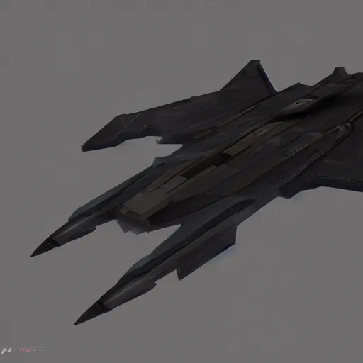 Prompt: a sci-fi style stealth fighter,artstation