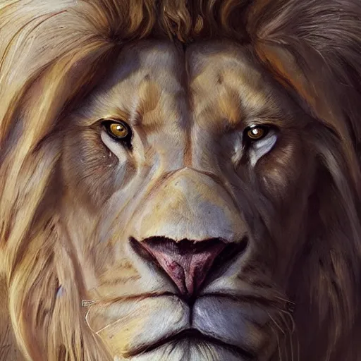 Image similar to a beautfiul award winning commission portrait of an anthro albino lion wearing diamond victorian armour,digital art,art by greg rutkowski,character design by charles bowater,photorealistic,ross tran,hyperdetailed,detailed face,fascinating,2021,western comic style