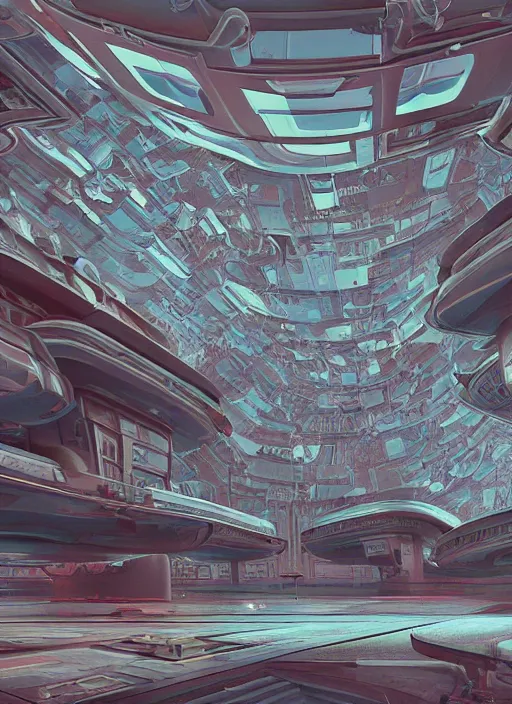 Prompt: photorealistic image of a retro futurism, martian architecture | | organic painting by jakub gazmercik, max masnyy, jakub gazmercik, beeple, patrick faulwetter, heavenlydaemonic, and mc escher, surrealism, trending on artstation