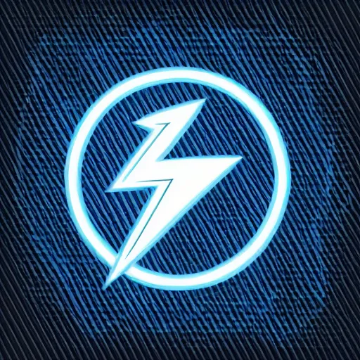 Image similar to lightning bolt electricity icon, highly detailed, vector art