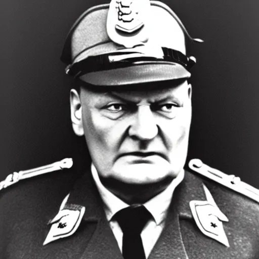 Image similar to herman goering in postman pat