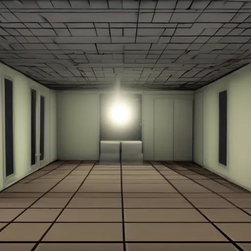 Image similar to the stanley parable screenshot