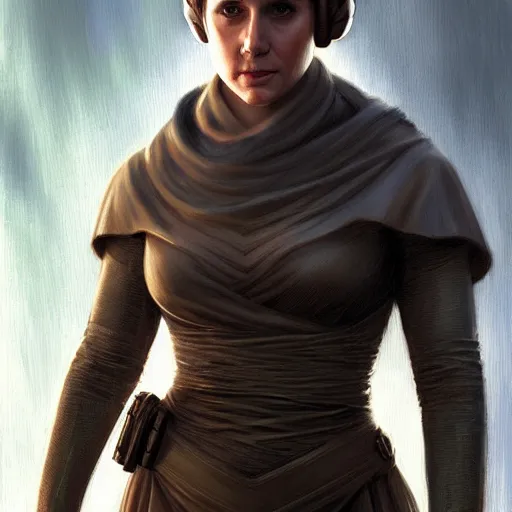 Image similar to henry cavill is princess leia, star wars, henry cavill!!!, fantasy, intricate, elegant, highly detailed, digital painting, artstation, concept art, smooth, sharp focus, illustration, art by artgerm and greg rutkowski and alphonse mucha