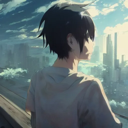 Prompt: “ anime, the world's most sleazy shit, light and shadow effects, intricate, highly detailed, digital painting, art station, concept art, smooth, sharp focus, illustration, advanced digital anime art, atmospheric lighting, detailed face, by makoto shinkai, stanley artgerm lau, wlop, rossdraws ”