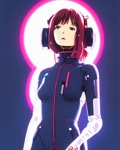 Image similar to girl wearing eva plugsuit | | very very anime!!!, fine - face, audrey plaza, realistic shaded perfect face, fine details. anime. realistic shaded lighting poster by ilya kuvshinov katsuhiro otomo ghost - in - the - shell, magali villeneuve, artgerm, jeremy lipkin and michael garmash and rob rey