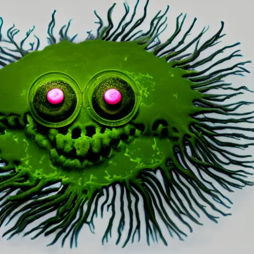 Image similar to scary algae monster