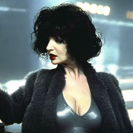 Image similar to Kate Bush in Blade Runner (1984),