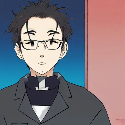 Image similar to tyler, the anime scientist - t