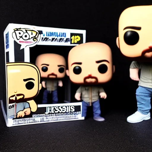 Image similar to jesse pinkman as a funko pop