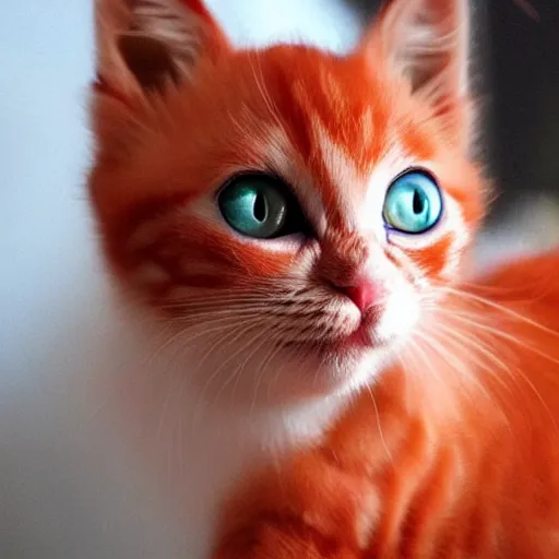 Image similar to adorable crimson kitten