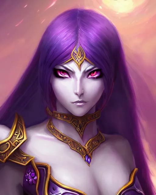 Image similar to a beautiful and strong female warrior night elf, world of warcraft, character concept art of an anime goddess of lemons | | cute - fine - face, pretty face, realistic shaded perfect face, fine details by stanley artgerm lau, wlop, rossdraws, james jean, andrei riabovitchev, marc simonetti and sakimichan, trending on artstation