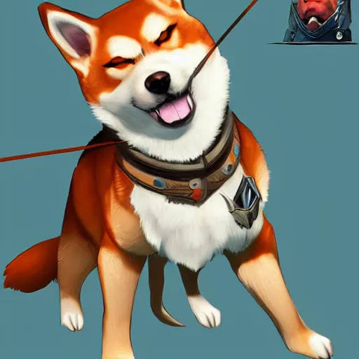 shiba inu as a league of legends character, | Stable Diffusion | OpenArt